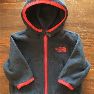 The North Face Infant Glacier Zip Up 0-3 months